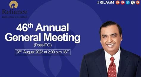 Reliance AGM 2024 Meeting Today: Check timing, when and.